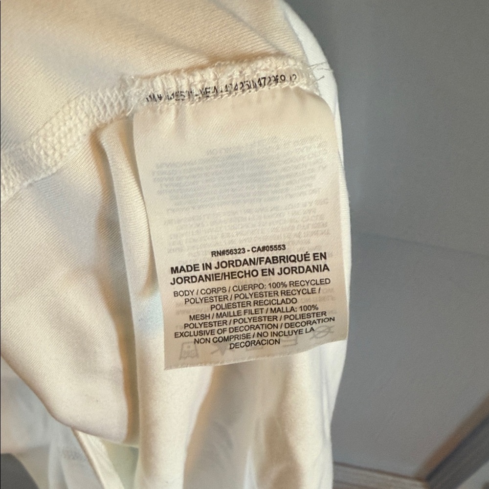 Nike Women's White Racerback Tank Top - Picture 4 of 4